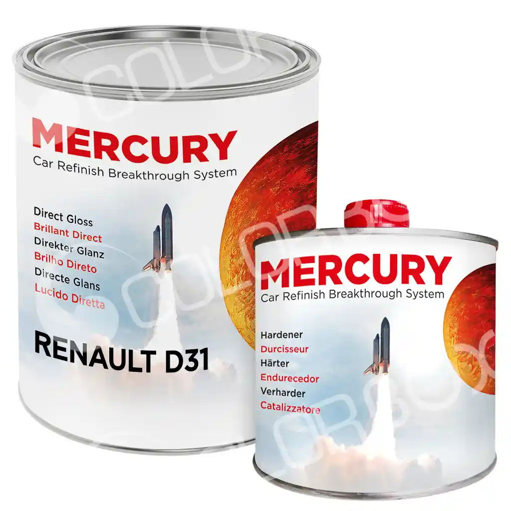 MERCURY KIT_RENAULT_D31 1 Renault D31 1L + 1 durcisseur standard 0.5L Mercury 