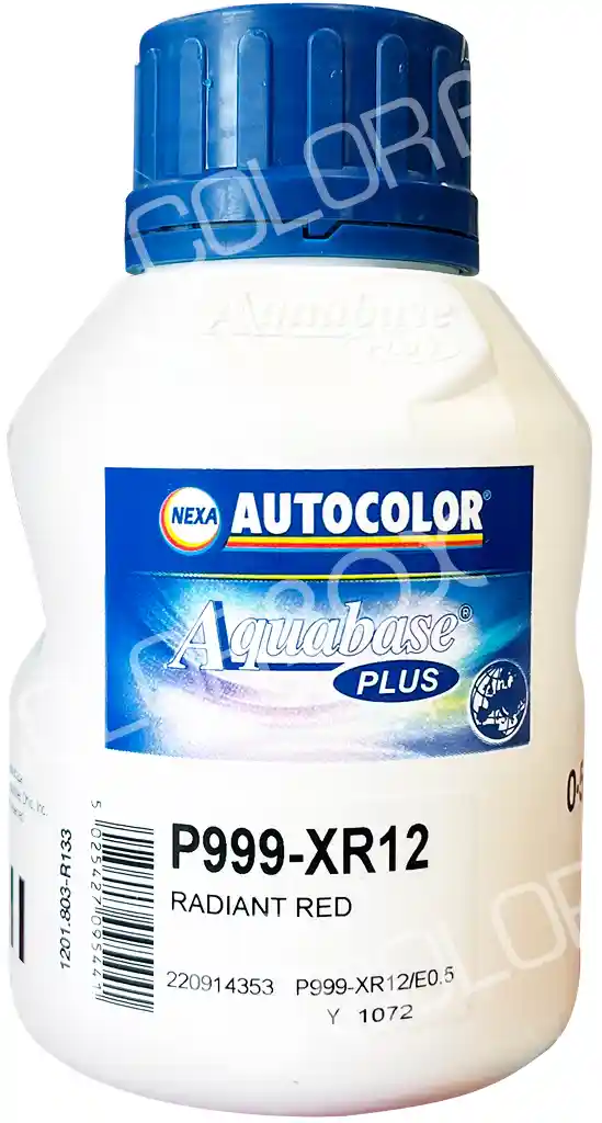 AUTOCOLOR P999-XR12 Radiant red 0.5L