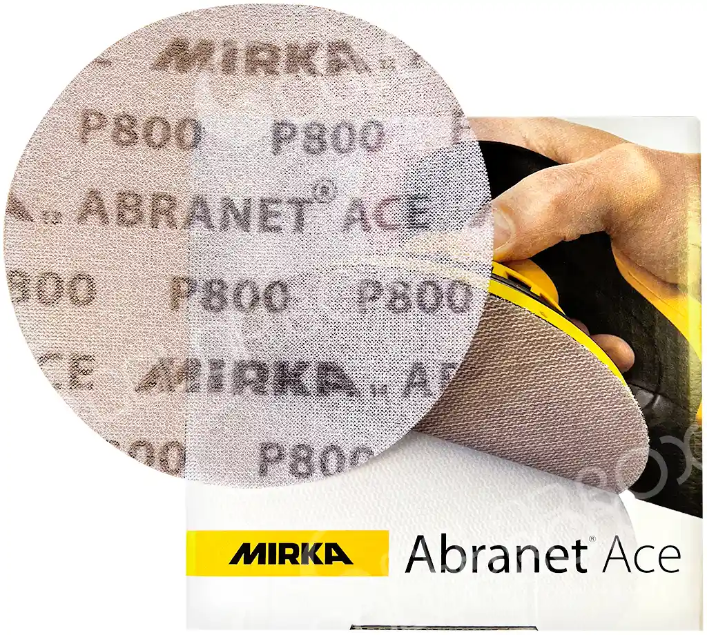 MIRKA AC24105081 P800 diam 150mm - 50 disques ABRANET super performants !