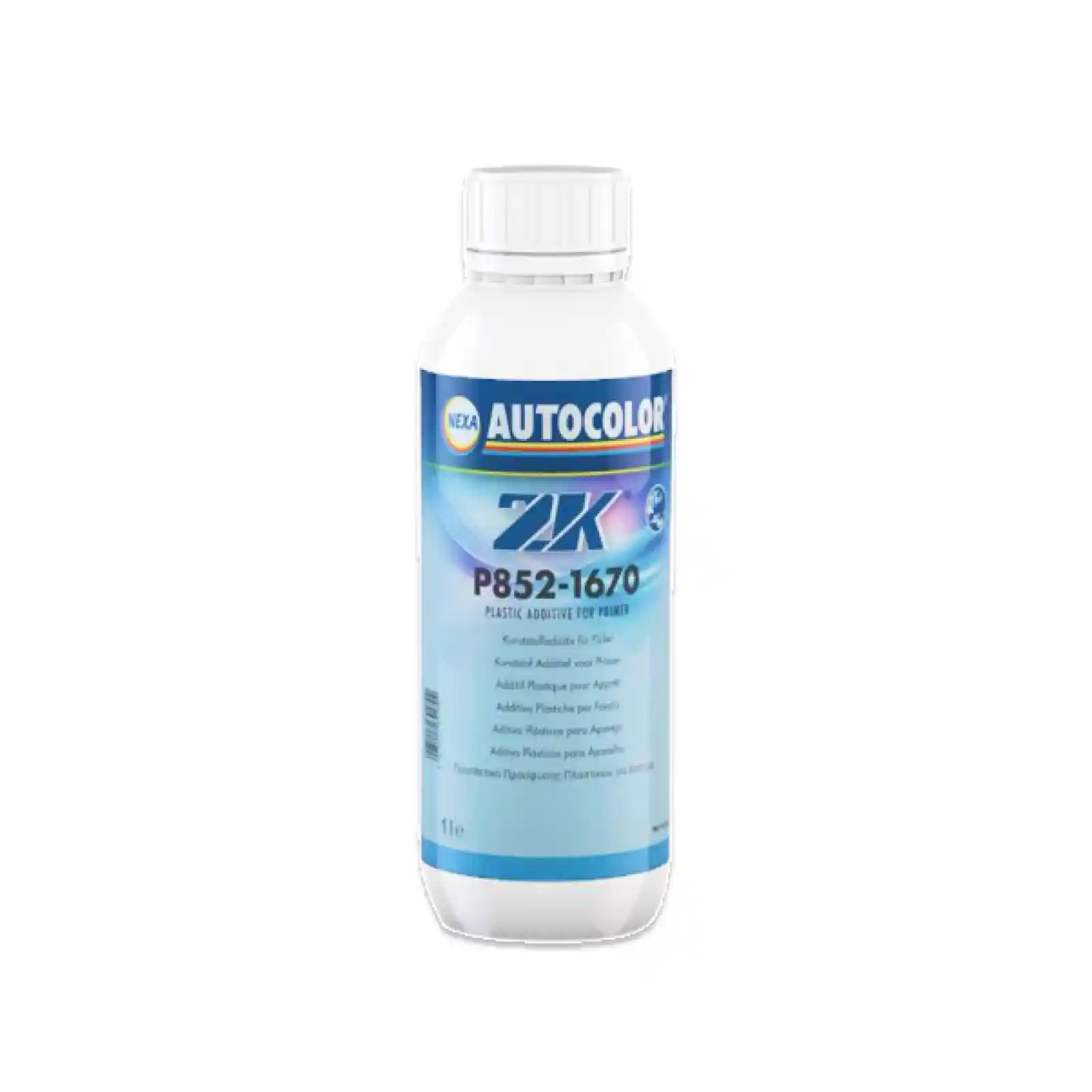 AUTOCOLOR P852-1670 Additif plastique 1L pour apprêt P565-5601-05-07