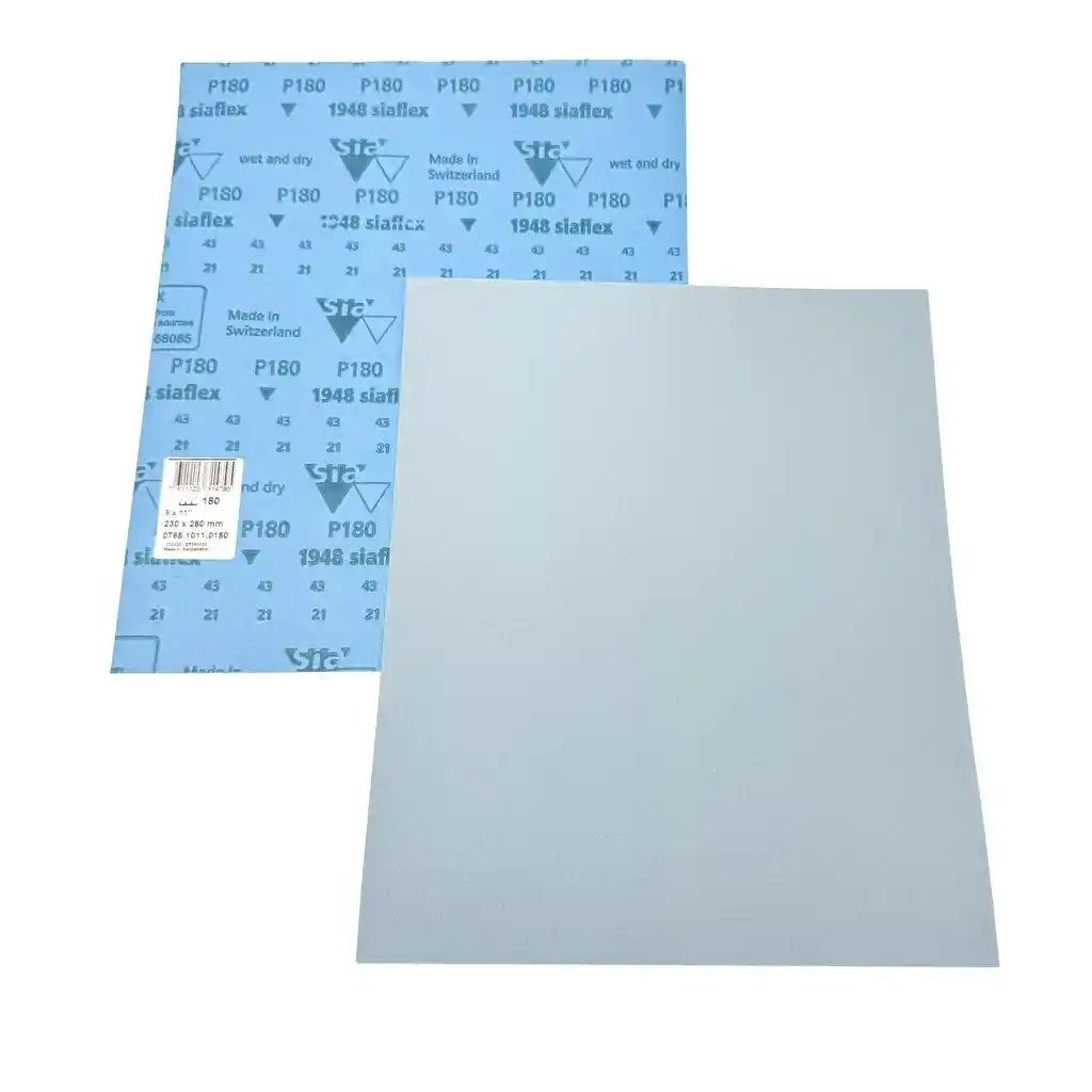 SIA ABRASIVES SIAFLEX240 SIAFLEX P240 - 230 x 280 mm - 50 Flexible Abrasive Sheets