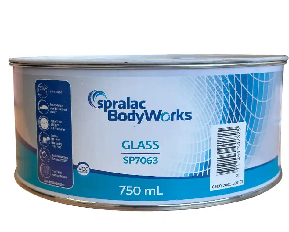 SPRALAC SP7063 Mastic de finition fibre de verre 750ml
