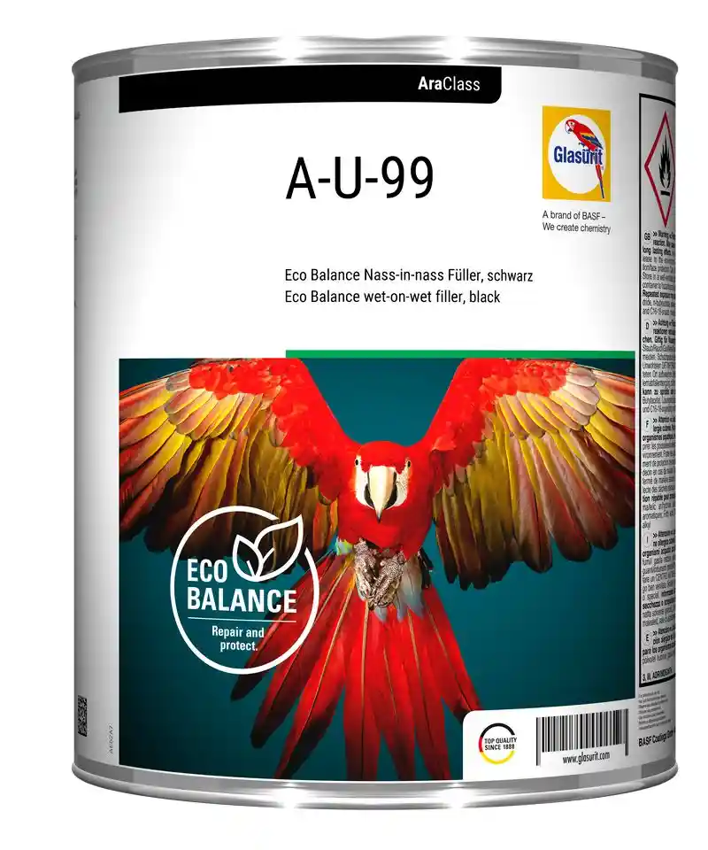 GLASURIT A-U-99 Noir - Apprêt mouillé sur mouillé 3L