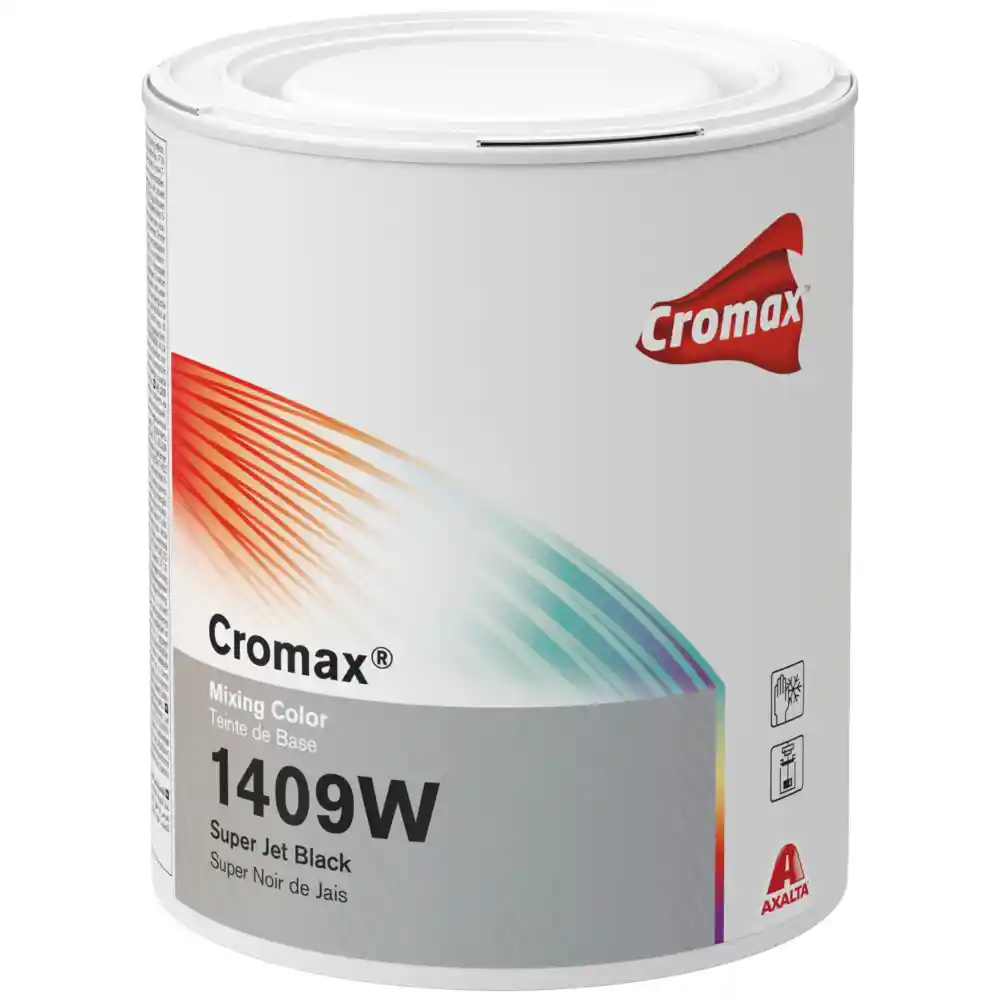 CROMAX 1409W Super noir de jais 1L