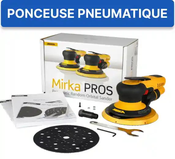 MIRKA 8995650111 Ponceuse PNEUMATIQUE standard diam 150mm orbitale 5mm