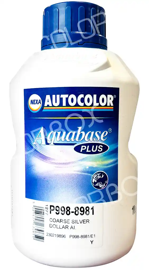 AUTOCOLOR P998-8981 Coarse silver dollar aluminium 1L
