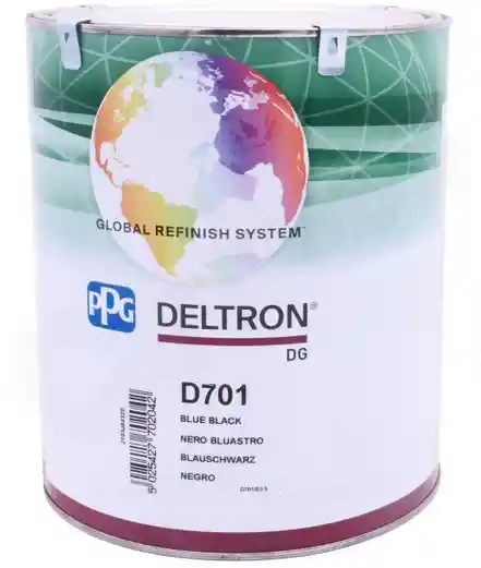 PPG D701/3.5 Deltron progress Noir bleu GRS DG 3.5L