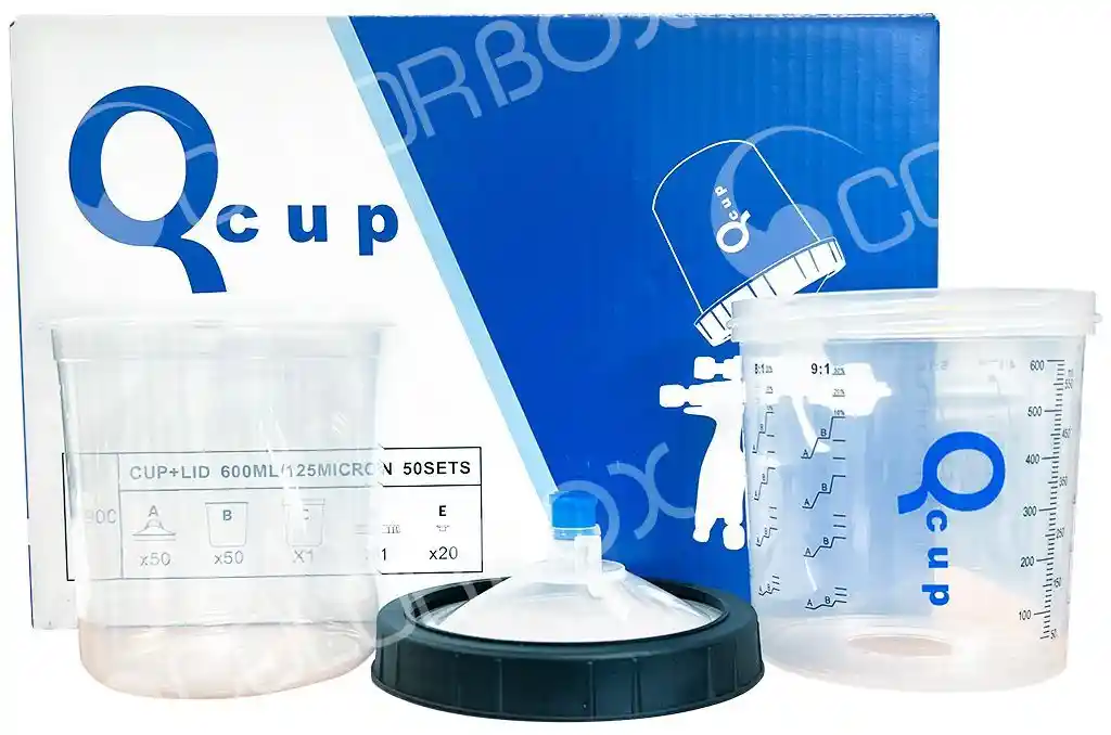 KEMTEX 13.331246-125 600ml 125µ - 50 disposable cups