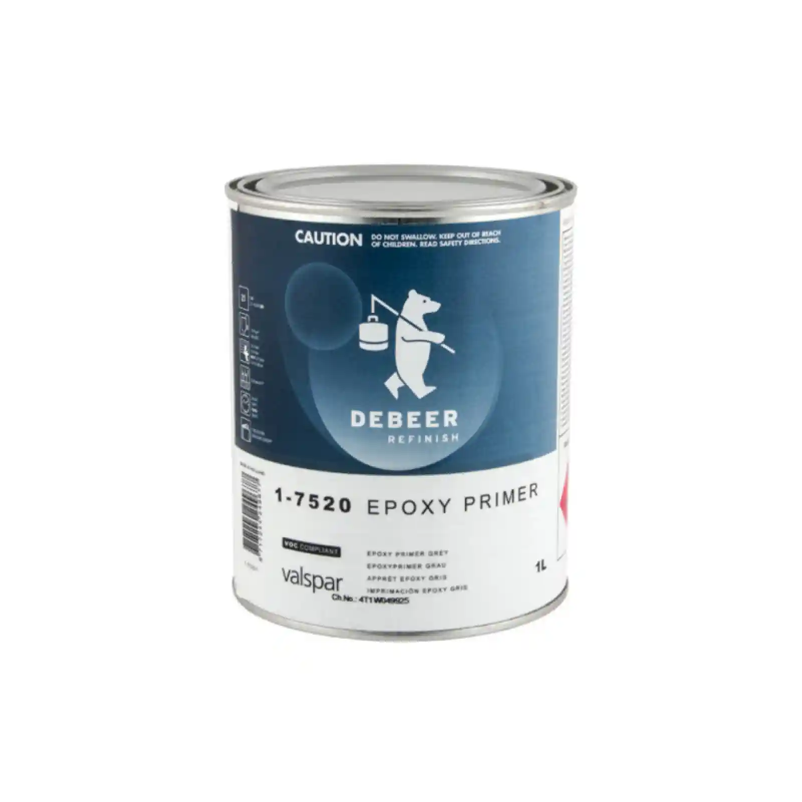 DEBEER 1-7520 Apprêt époxy gris 1L