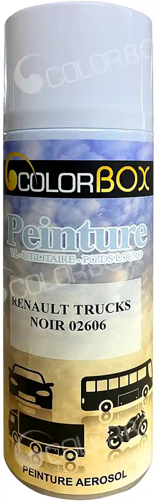 COLORBOX.EU RENAULT02606 Renault Trucks Black Spray 400ml