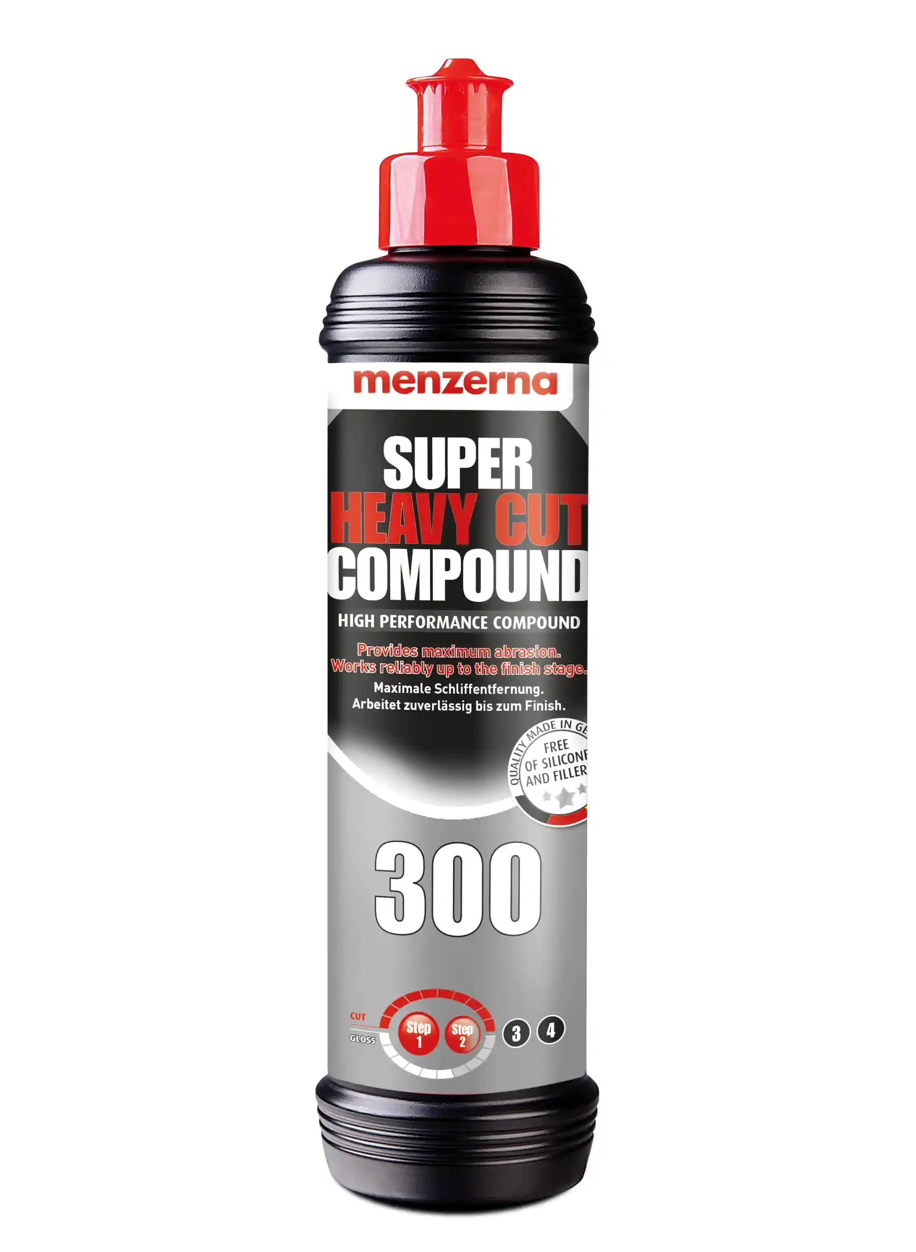MENZERNA SHC300 Composé de polissage très abrasif Super Heavy Cut 300 1L