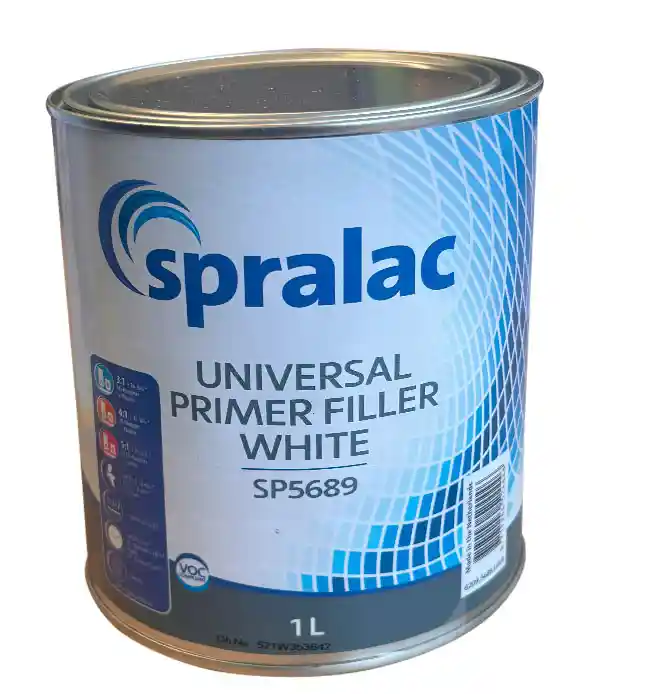 SPRALAC SP5689 Blanc - Apprêt mouillé mouillé 1L