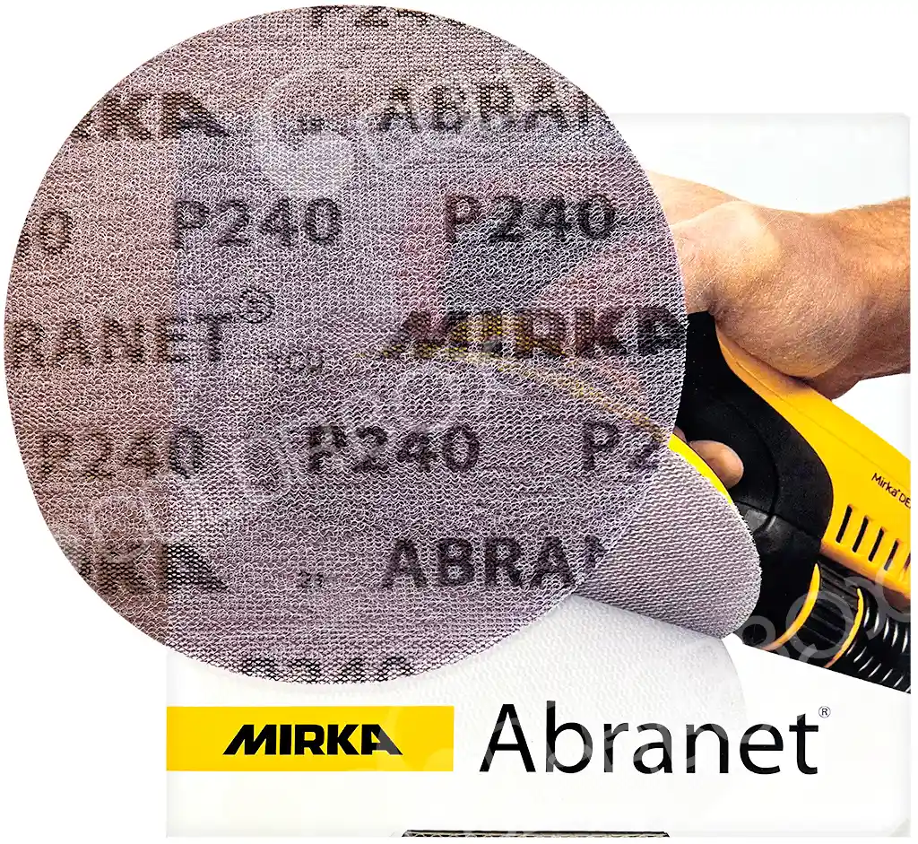 MIRKA 5424105025 P240 diam 150mm - 50 disques ABRANET super performants !