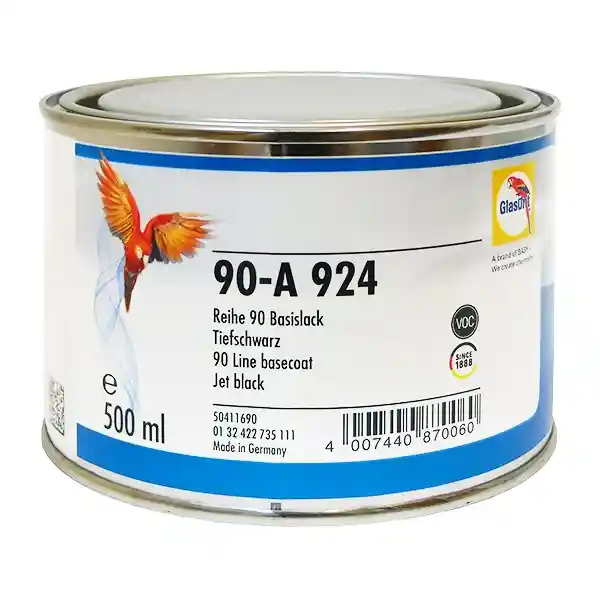 GLASURIT 90A924 Jet black 0.5L