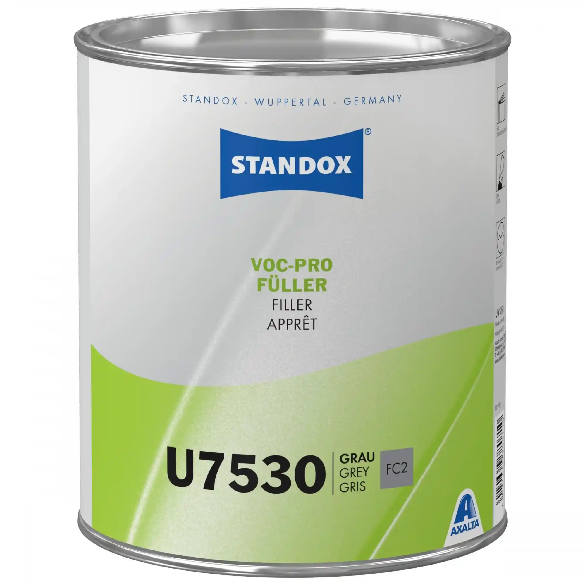 STANDOX 02078071 Grey - Primer VOC U7530 Pro filler 3.5L