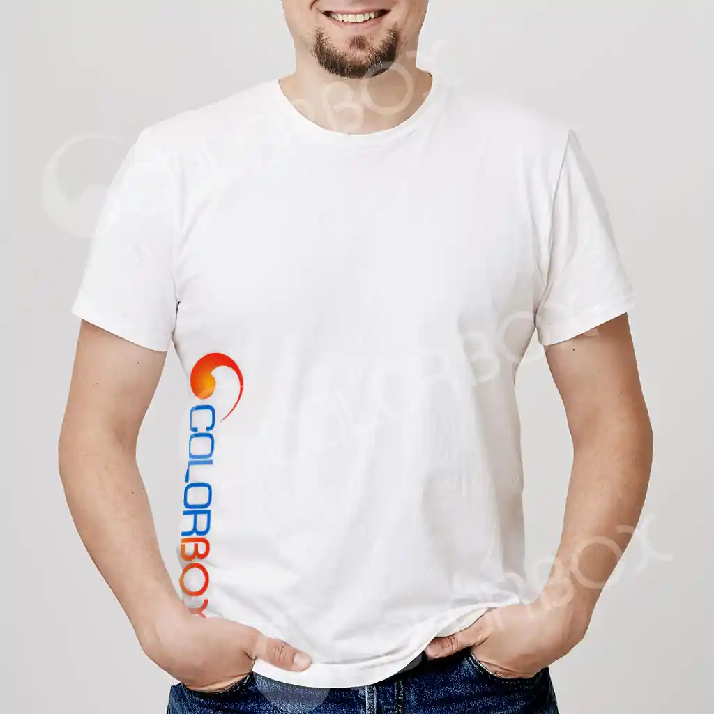 COLORBOX.EU TEE-SHIRT_XL Taille XL Tee-shirt blanc Colorbox.eu