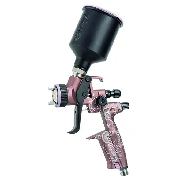 SATA 160374 Pistolet HVLP buse 1.2 Sata minijet 4400 édition limitée Lady II