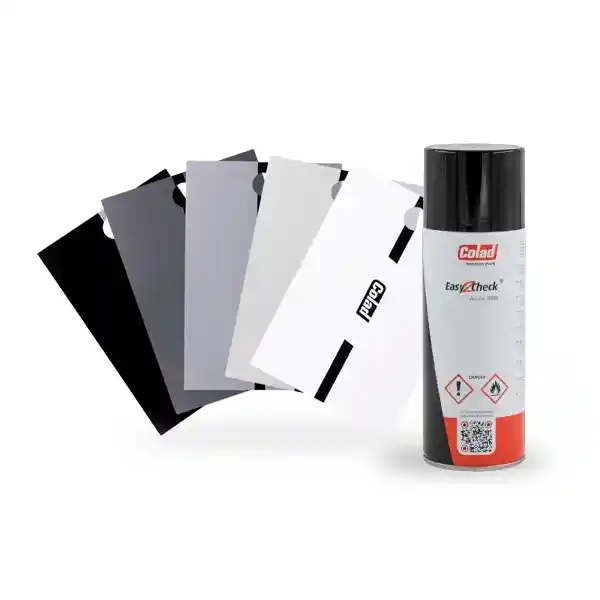 COLAD KIT_PLAQ_GC 250 plaquettes-test gris clair + vernis 9300 400ml