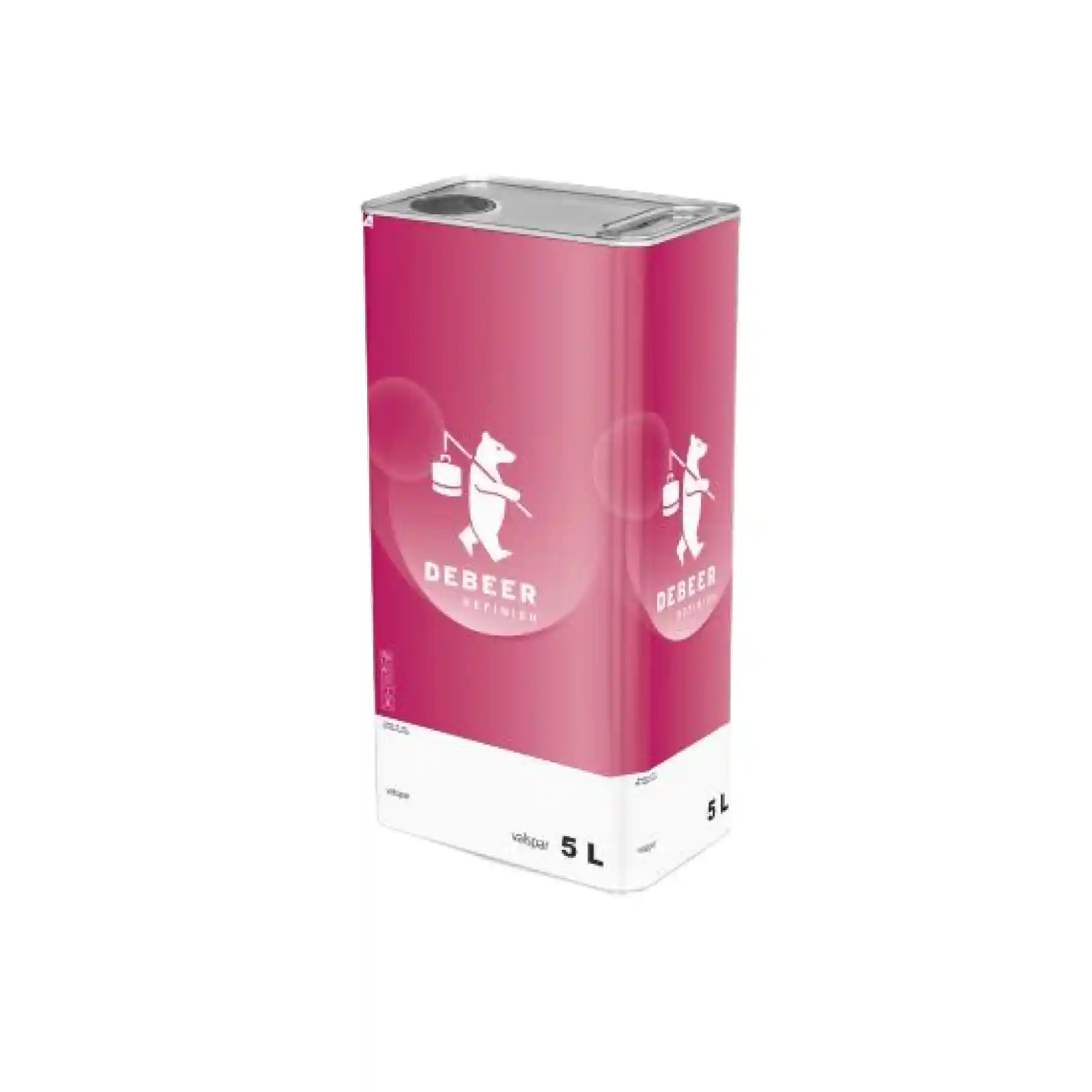 DEBEER 1-141 5L rapid thinner for clearcoats 8-814