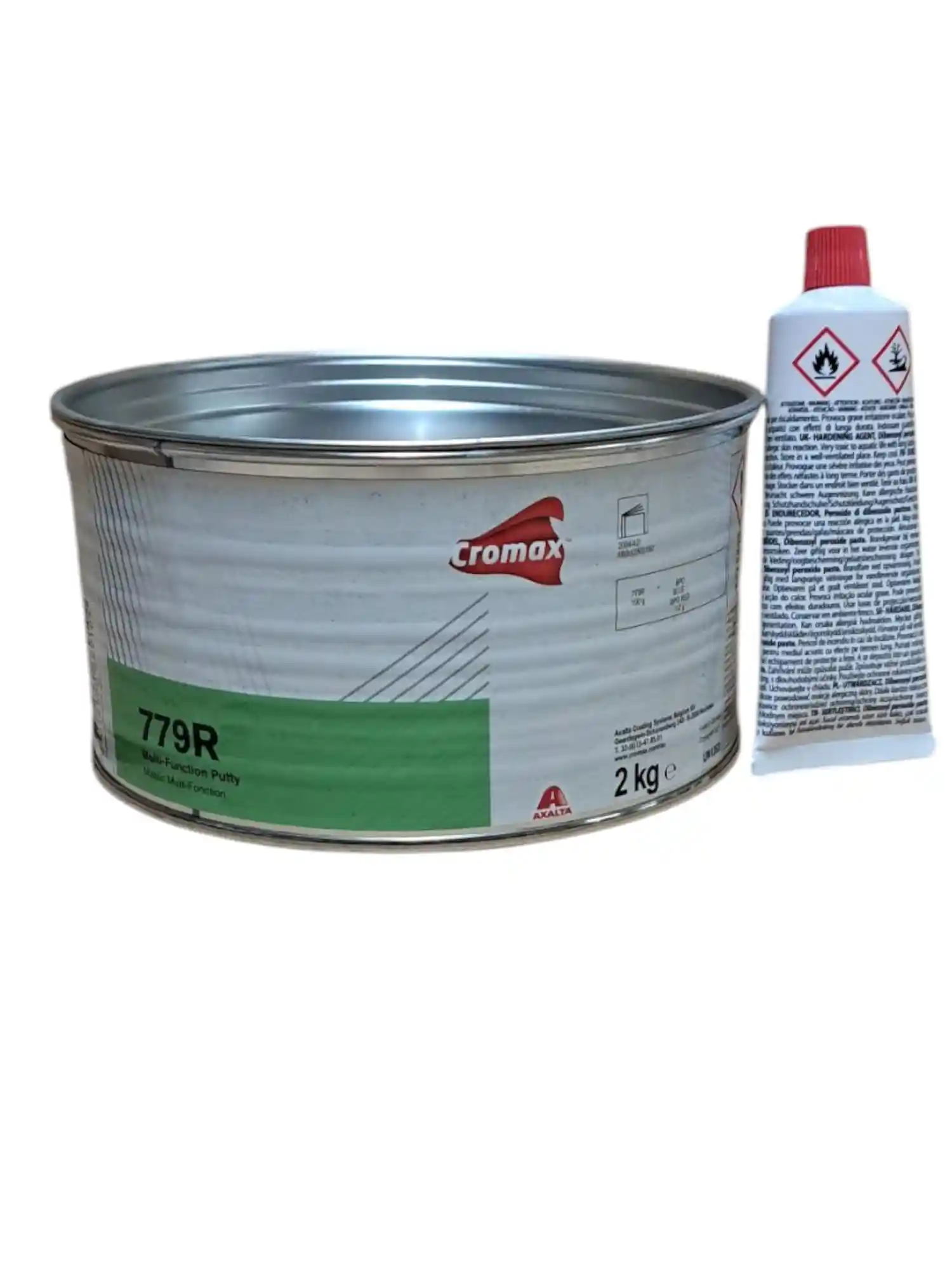 CROMAX 779R Multi-purpose polyester body filler 2kg + hardener 6L1R