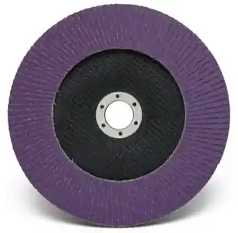 3M AB01234 P80+115 x 22.23mm - 10 disques bombés à lamelles 769F