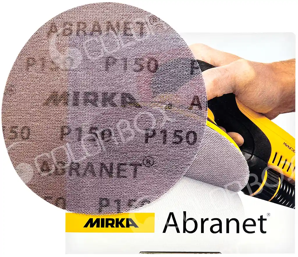 MIRKA 5424105015 P150 diam 150mm - 50 disques ABRANET super performants !