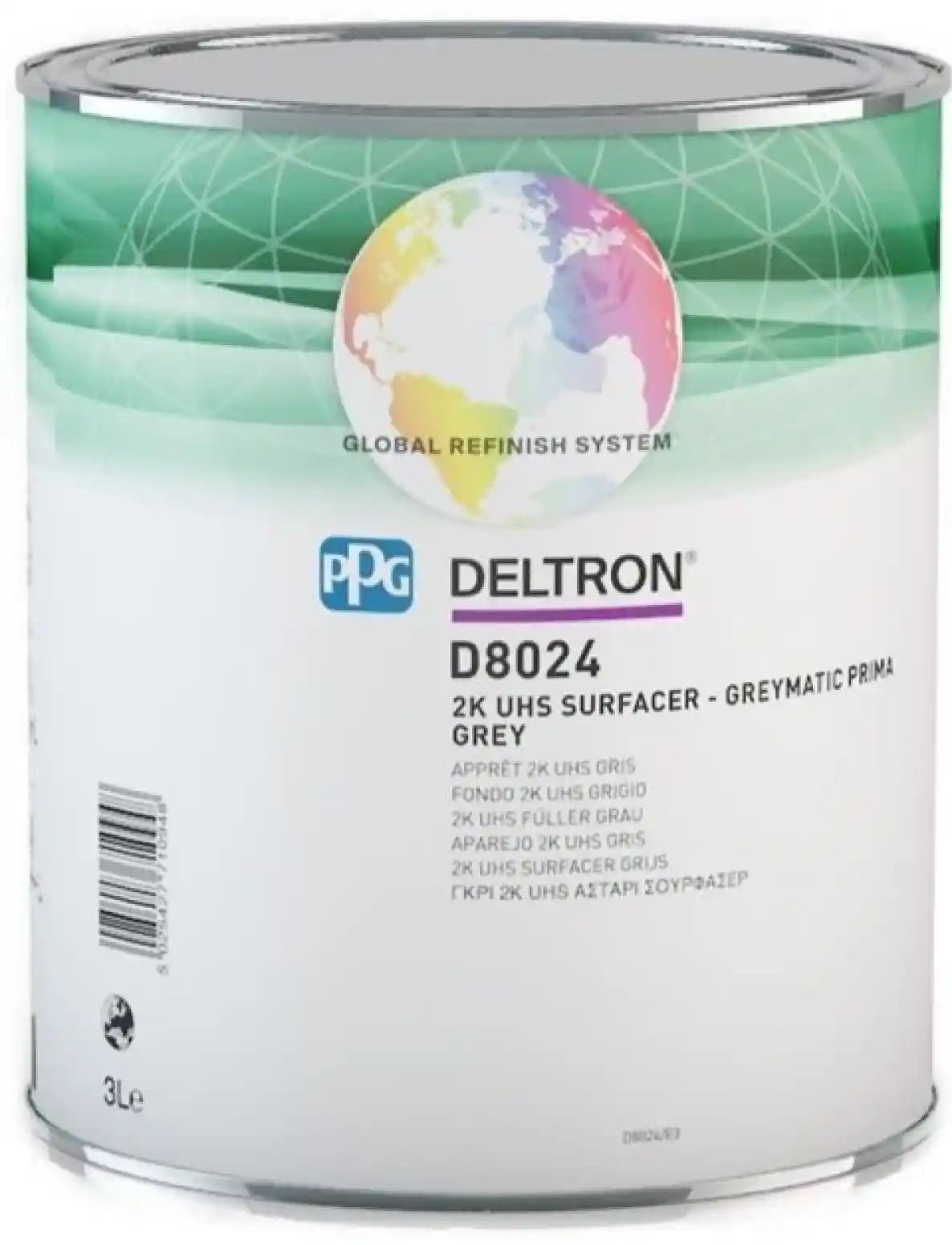 PPG D8024 Gris G5-Apprêt garnissant Greymatic UHS Prima 3L