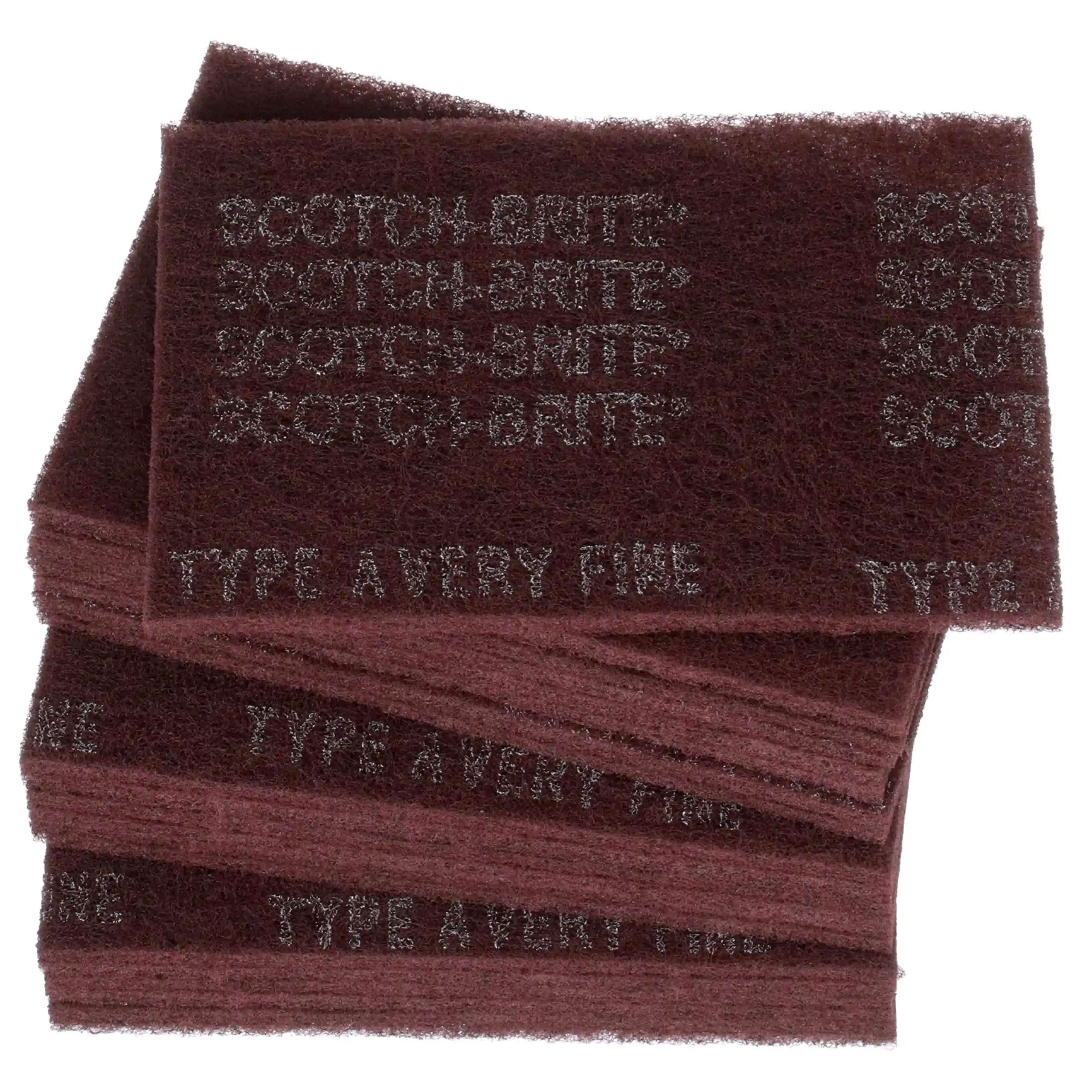 3M 07447 20 Very fine red Scotch Brite cups