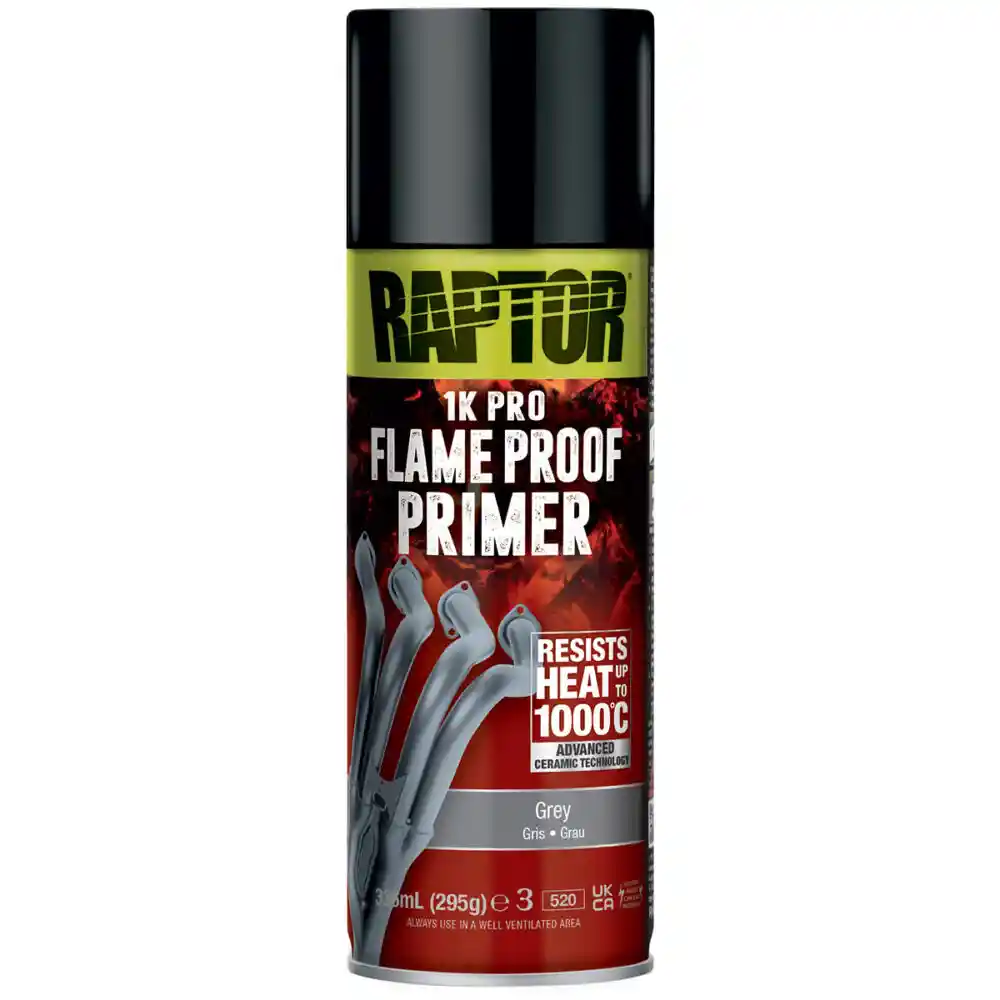 RAPTOR RFLPG/AL Gray - RAPTOR Fireproof Primer in Aerosol 336ml RFLPG/AL