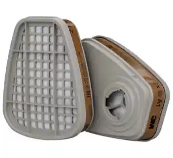 3M K6051 8 filtres antigaz et antivapeur A1