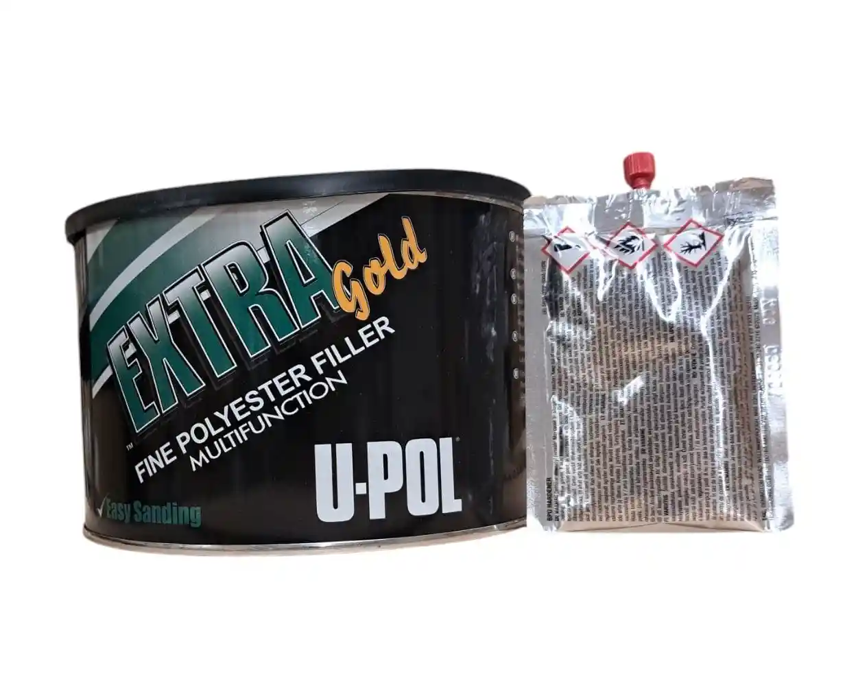 U-POL UPEG/2 Extra fine gold multifunction polyester body filler - beige can 1.1L