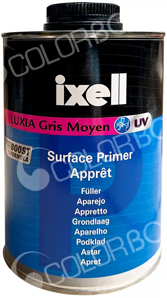 IXELL APPRET_LUXIA_UV 7717300487 Apprêt UV 1K Luxia gris moyen 1L
