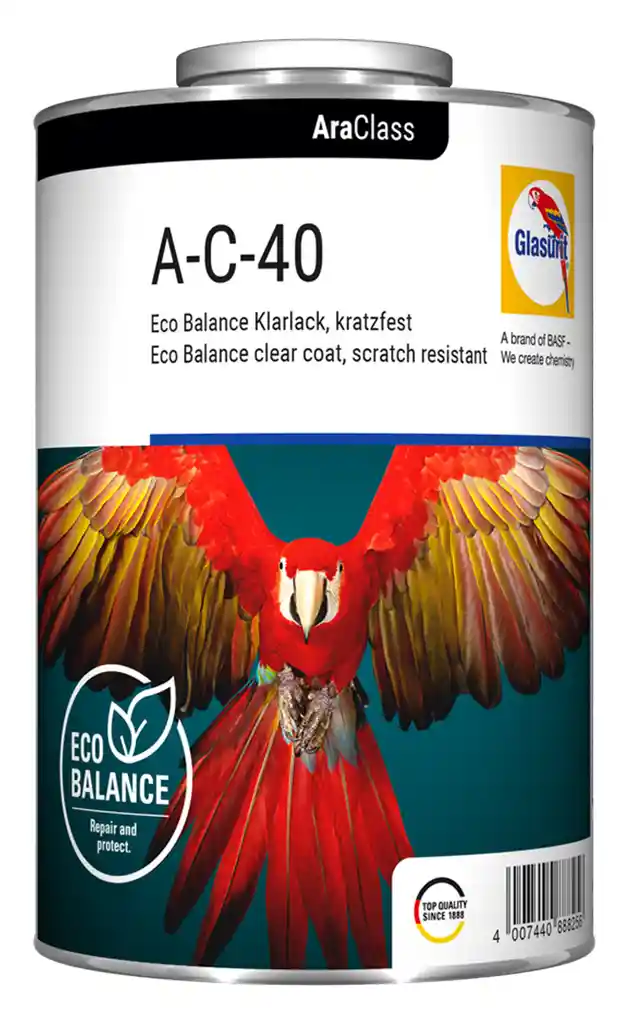 GLASURIT A-C-80 Vernis séchage UV 1L Eco Balance AraClass