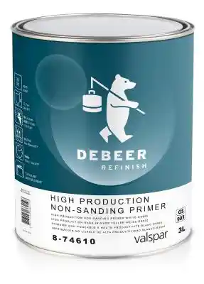 DEBEER 8-74610 White high productivity no-sanding primer 3L