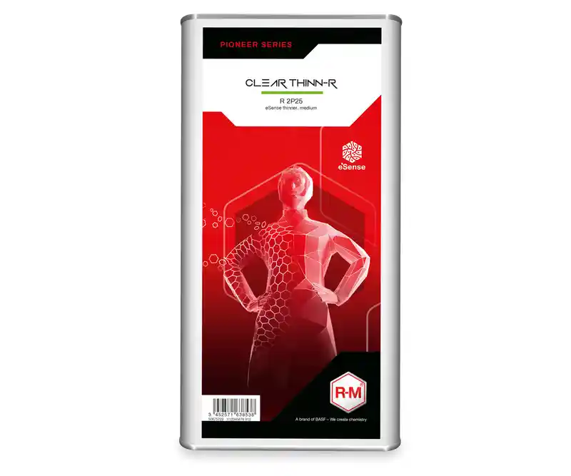 RM R2P25 Diluant medium CLEAR Thinn-R 5L pour vernis & apprêt eSense