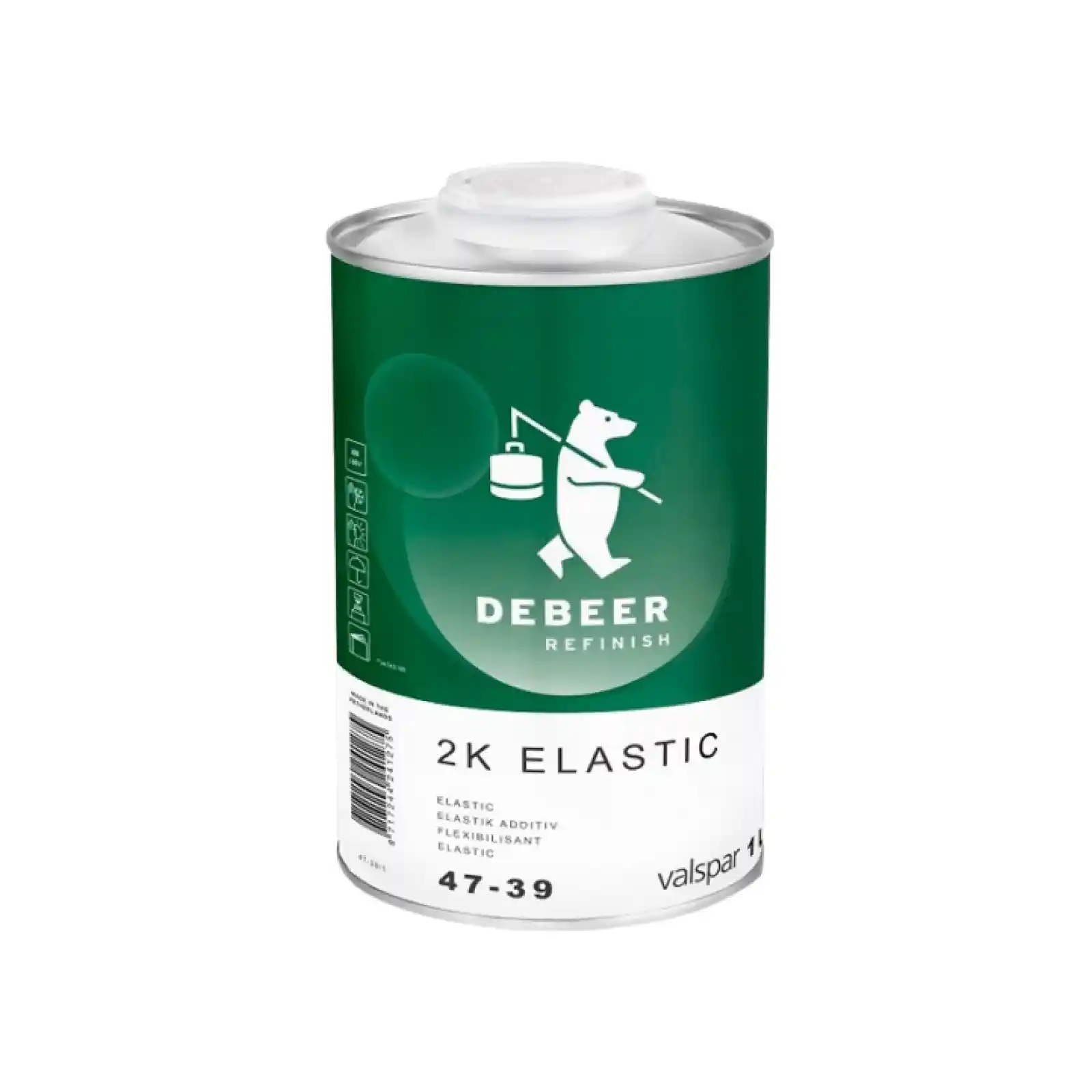 DEBEER 47-39 Elastifiant 2K 1L pour apprêt et vernis