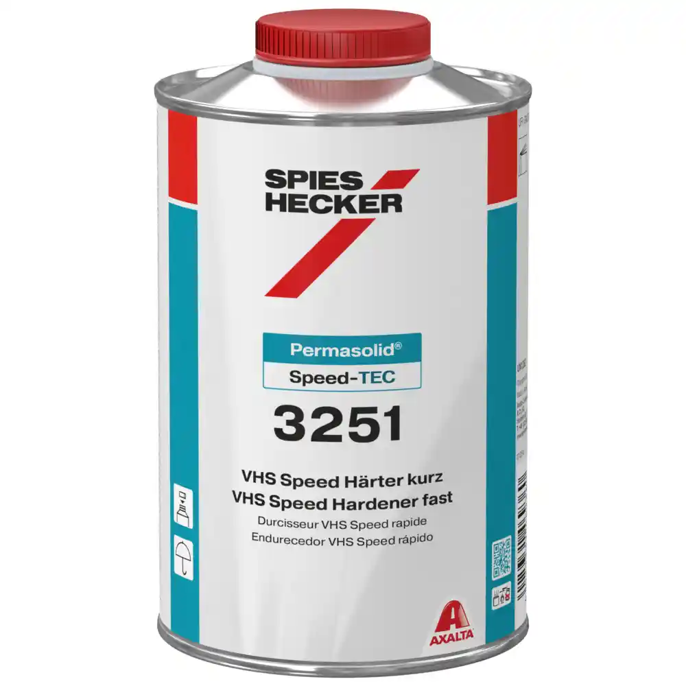 SPIES HECKER 3251 3251 Fast Speed Hardener 1L for 8810 Clear Coat - SPIES HECKER