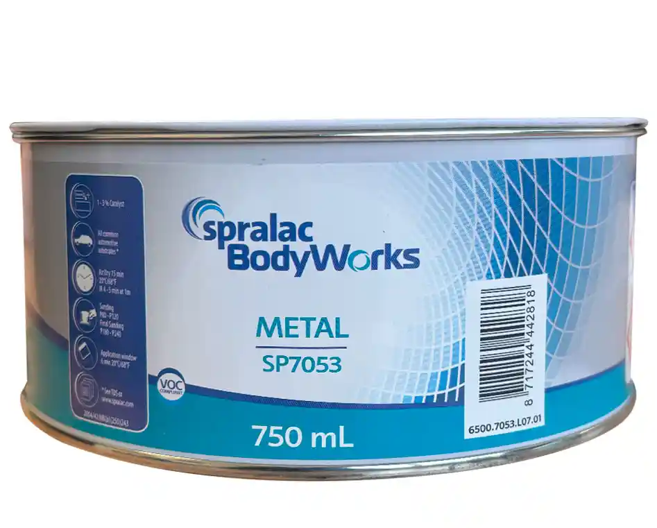 SPRALAC SP7053 Mastic de finition aluminium 750ml