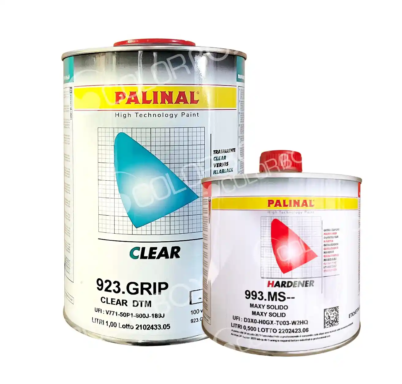 PALINAL KIT_JANTE_BRILLANT Vernis jantes BRILLANT 1L +durcisseur -accroche directe sur alu poli 