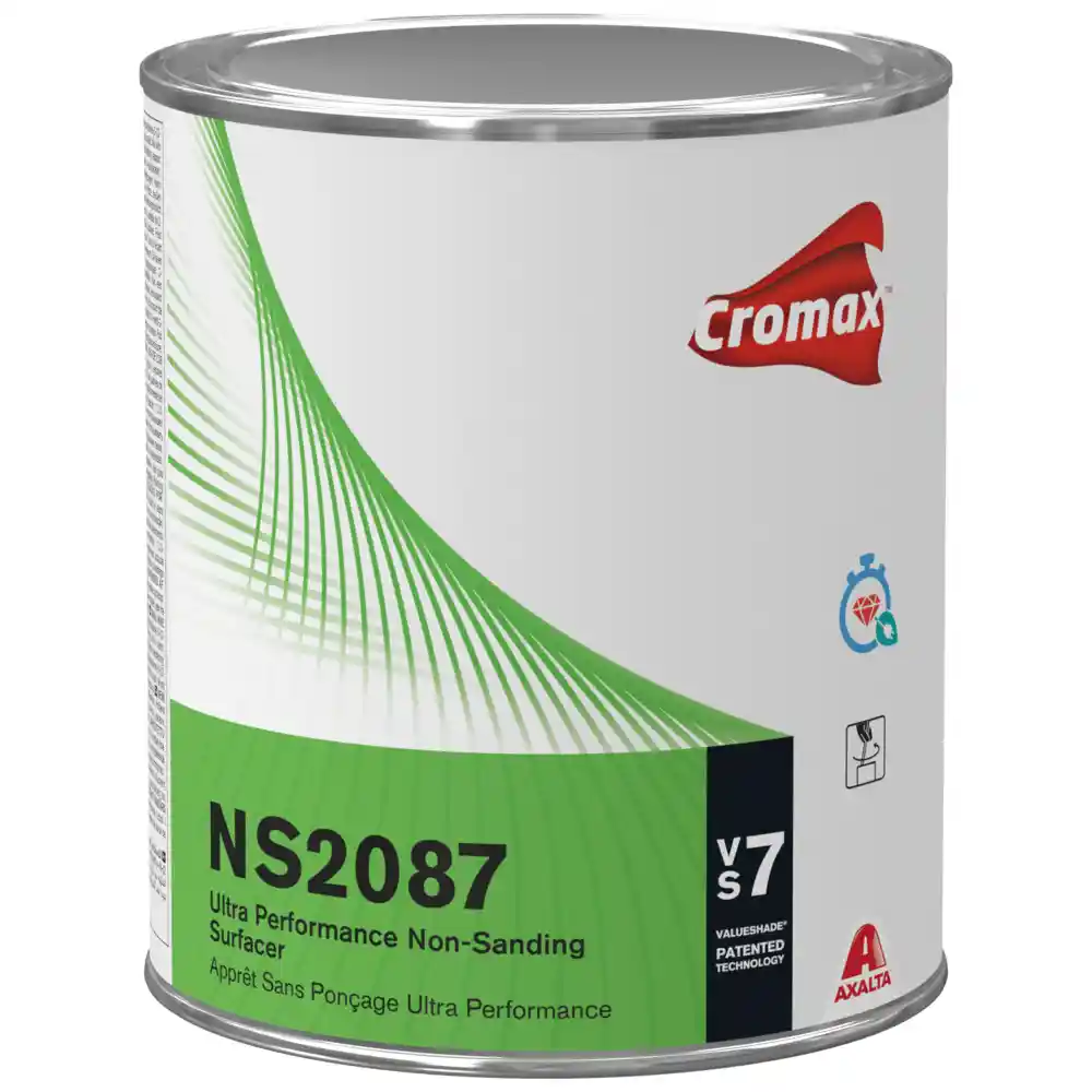 CROMAX NS2087 Noir - Apprêt sans ponçage ultra performance 1L