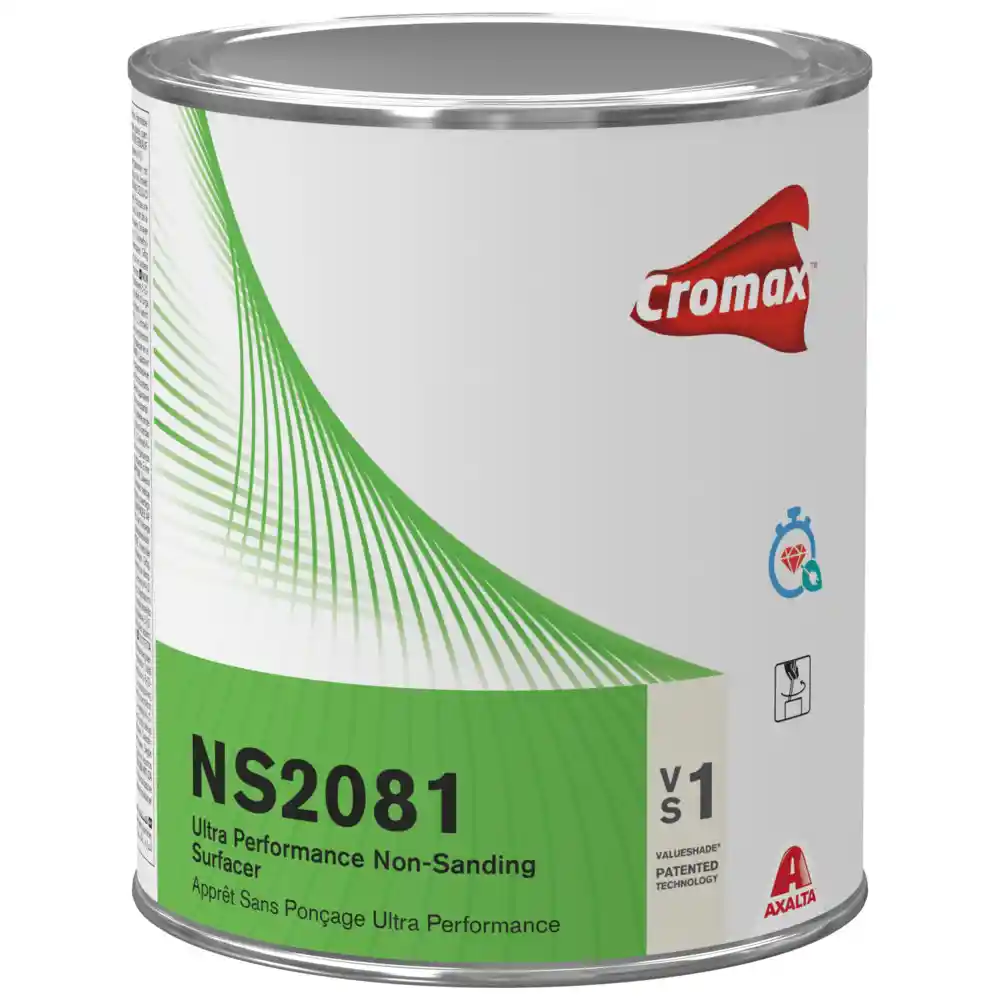 CROMAX NS2081 Blanc - Apprêt sans ponçage ultra performance 1L