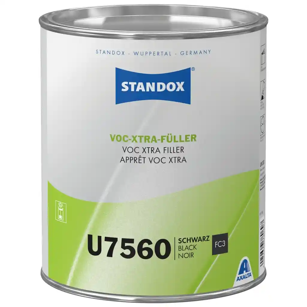 STANDOX 02078069 Black - Primer VOC U756 XTRA filler 3.5L