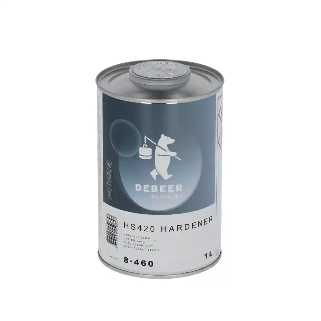 DEBEER 8-460 Durcisseur LENT HS420 1L pour vernis 8-714 & 8-615