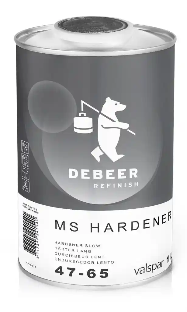 DEBEER 47-65/1 Durcisseur MS lent 1L pour apprêt 8-145