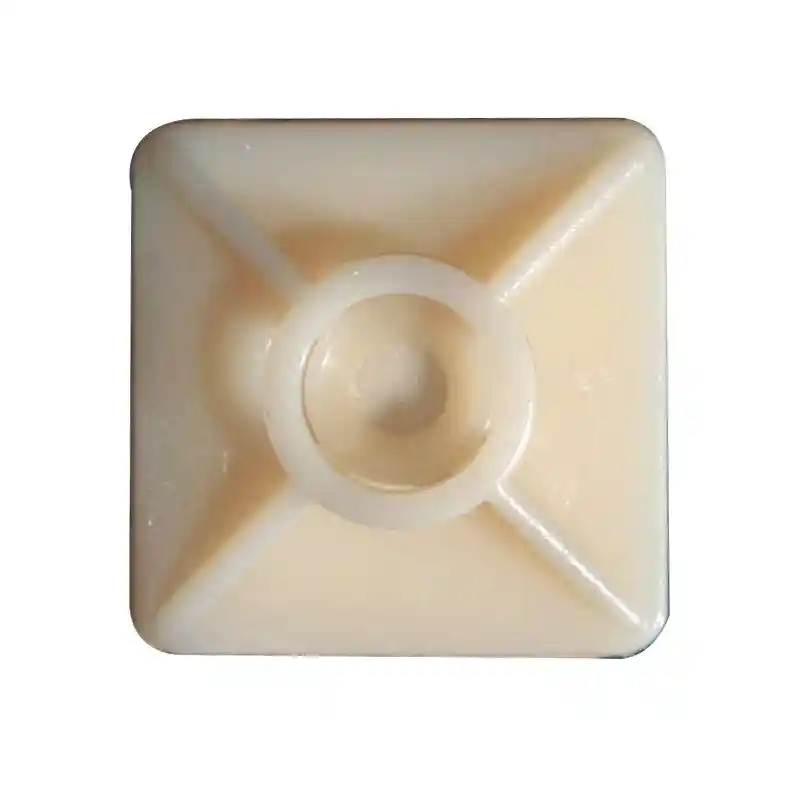 RESTAGRAF 1288 Embase adhésive pour lanière 27 x 27 mm