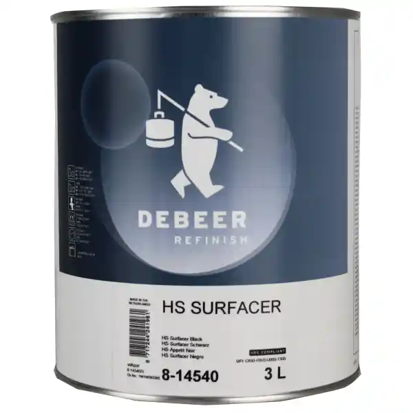 DEBEER 8-14540 Black primer filler 3L