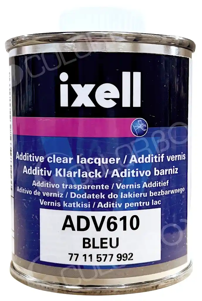 IXELL ADV610 7711577992  Encre pour teinter le vernis bleu 0.1L