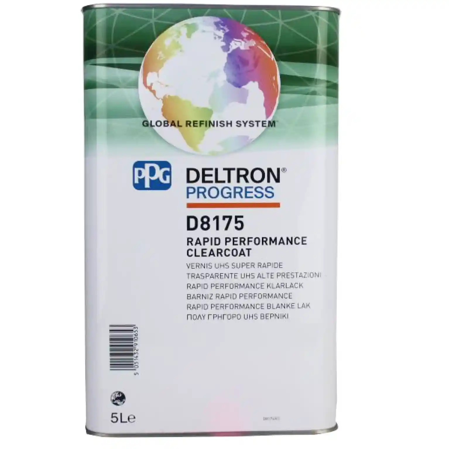 PPG D8175 DELTRON PROGRESS UHS super fast clearcoat 5L
