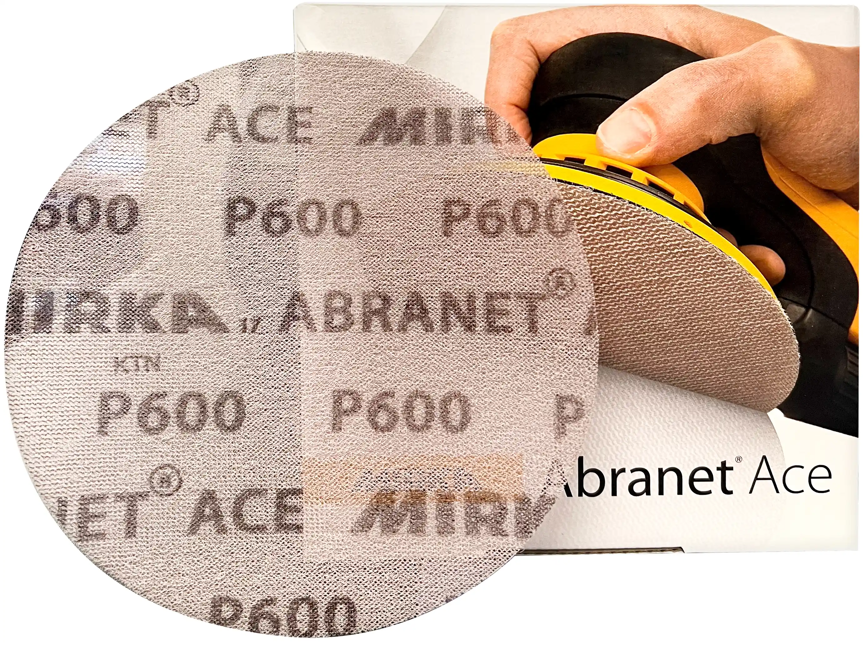 MIRKA AC24105061 P600 diam 150mm - 50 disques ABRANET super performants !