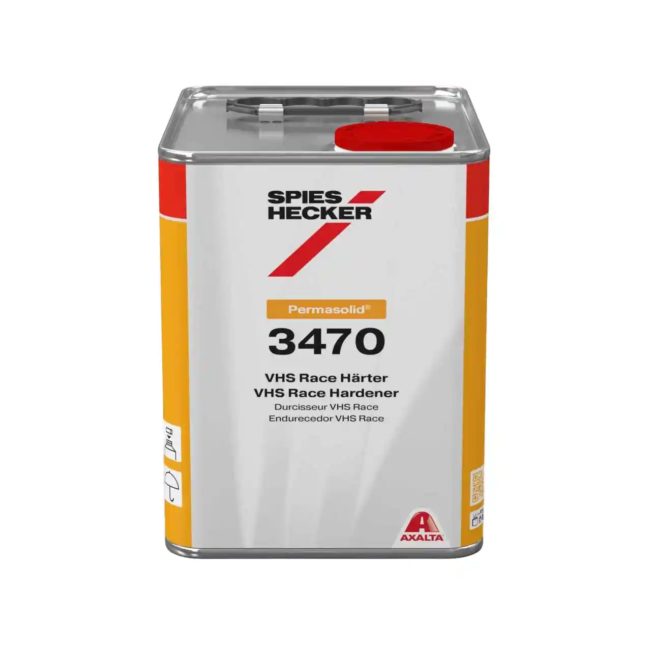SPIES HECKER 3470/2.5L Durcisseur permasolid VHS race 2.5l pour vernis 8700